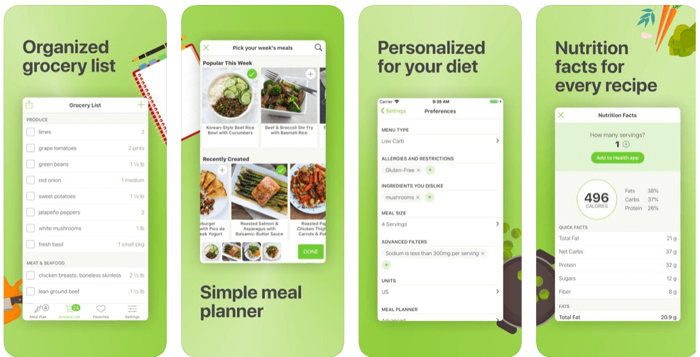 Mealime Meal Plans and Recipes