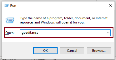 Run command