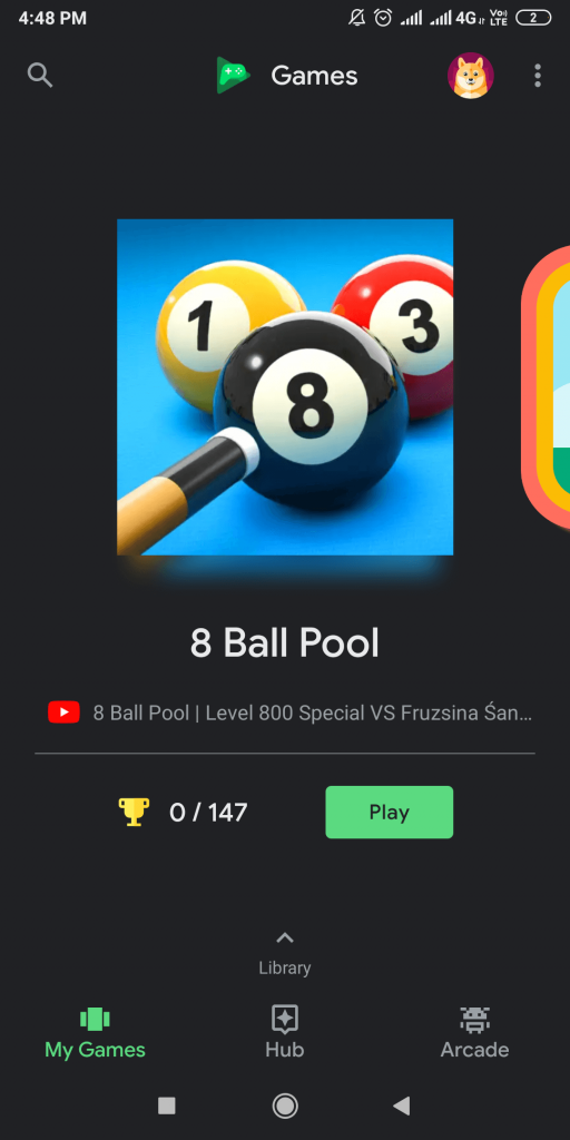 dark mode in google google play games-1