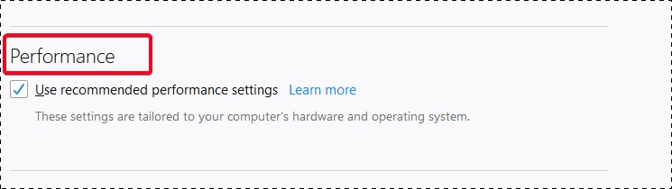 firefox performance