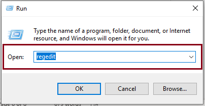 regedit