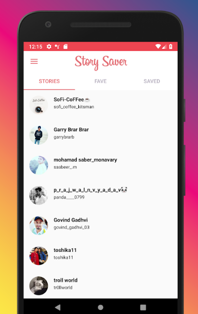 Story Download for Instagram (by WAStickerApps Emojis)