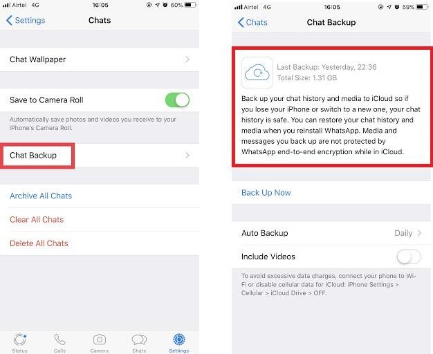 Chat-Backup