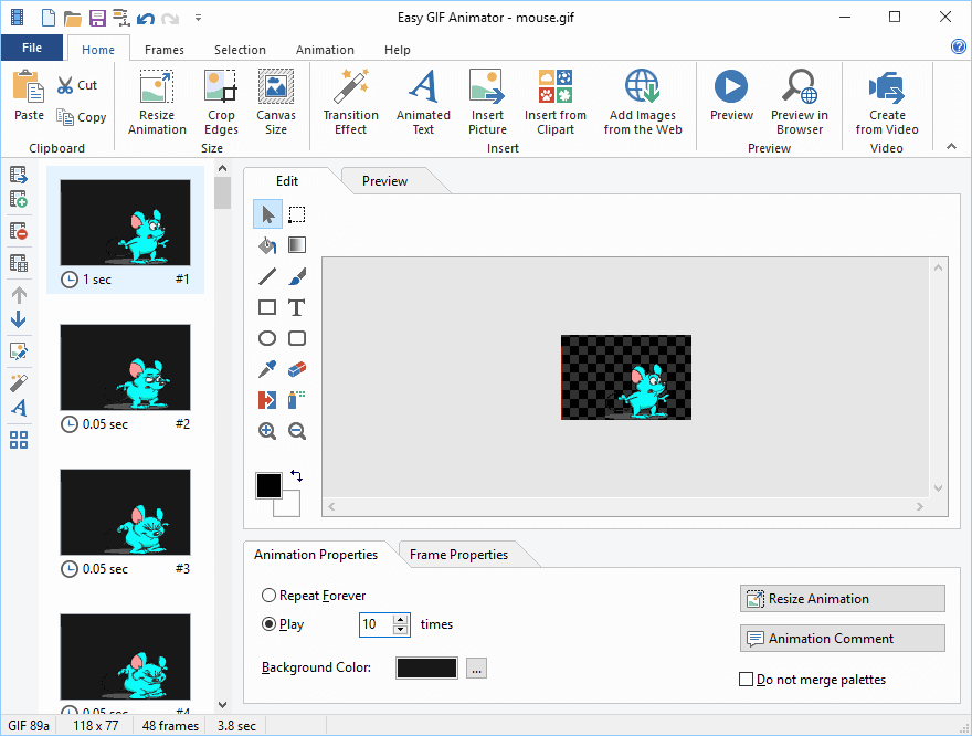 Easy GIF animator