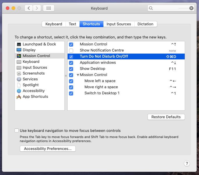 Simple steps for Do Not Disturb mode on macOS