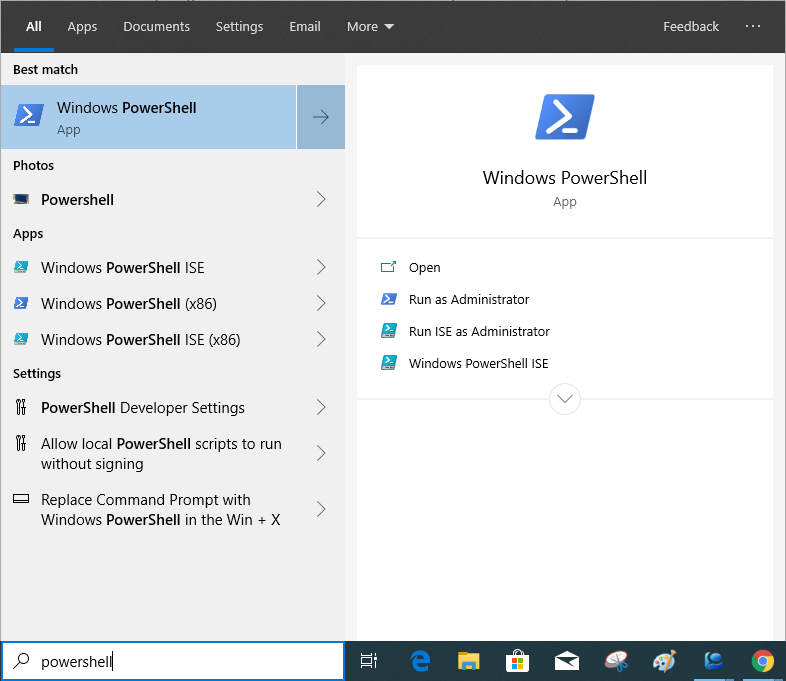 Windows Power Shell