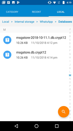 recover deleted messages on WhatsApp