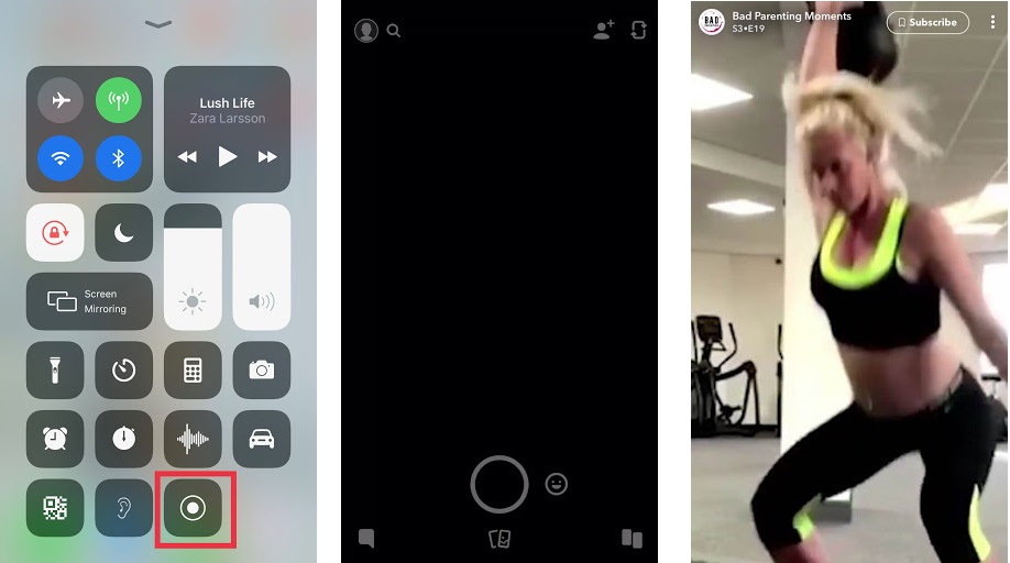Screen Recording iPhone 1