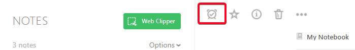 Evernote Reminder