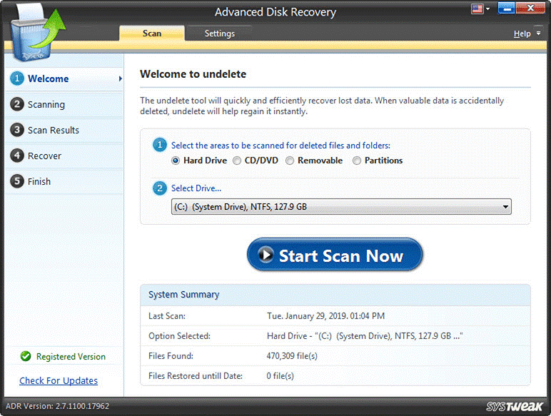 Advanced Disk Recovery 1