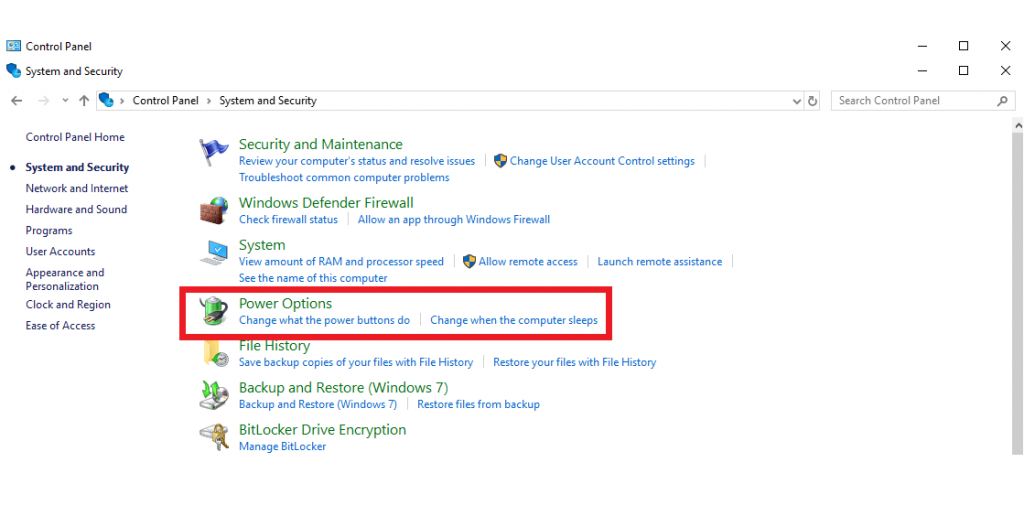 Check For Power Settings-2
