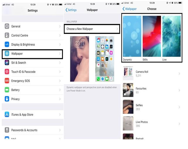 Dynamic Wallpaper On Your iPhone