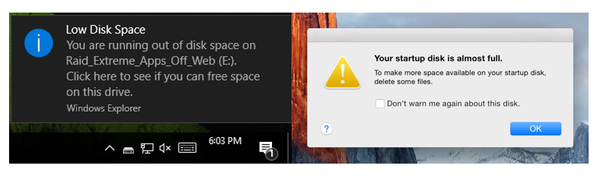delete apps for cleaning up disc space on mac