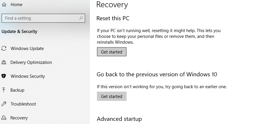 How to Restore Windows 10 To Factory Settings