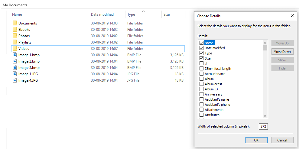 How to change the Icon size in file explorer-2