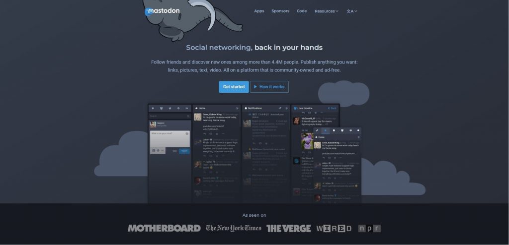 Mastadon - new tumblr alternative