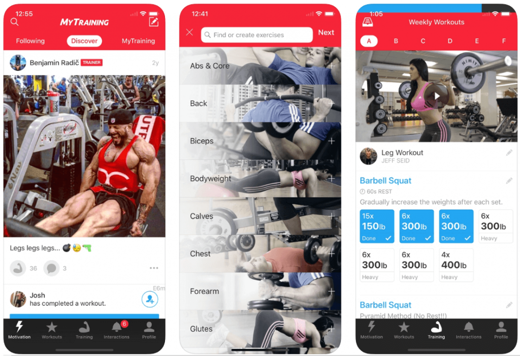 My Training Workout Tracker Log