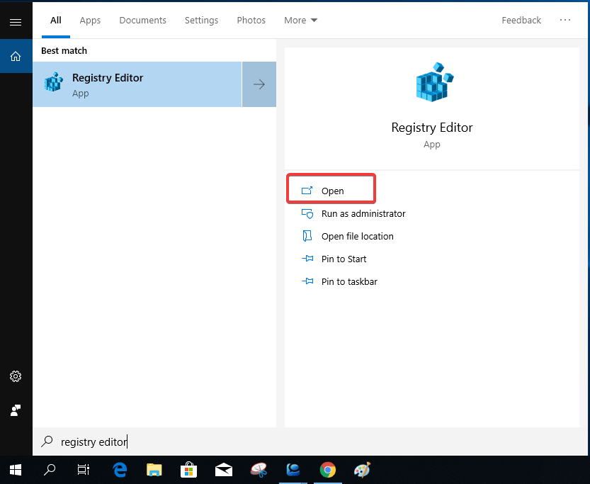 Registry Editor