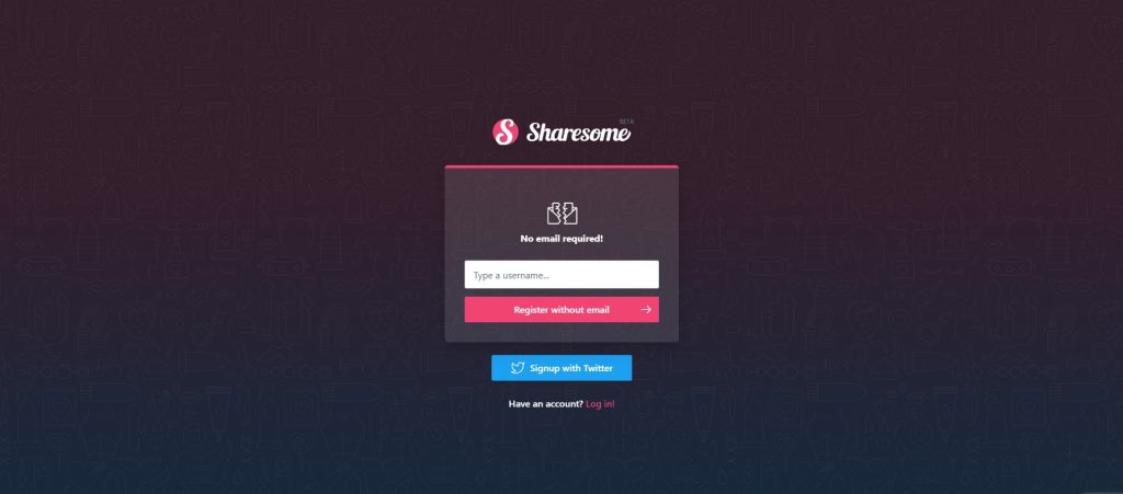 Sharesome - replacement for tumblr