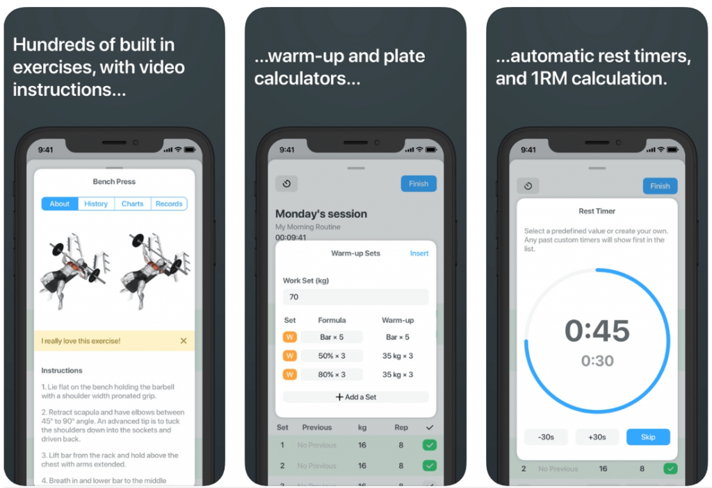 Strong - Workout Tracker Gym Log