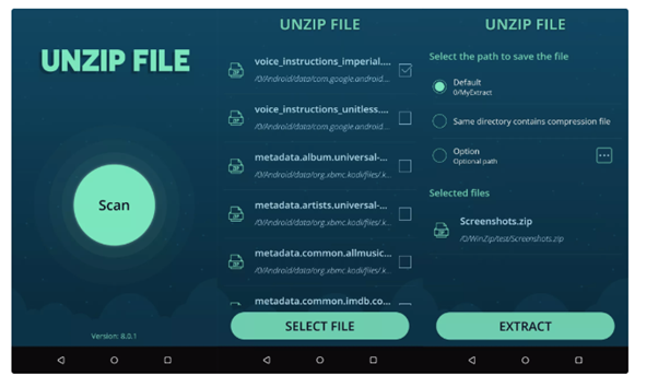 Unzip Tool – Zip File Extractor For Android