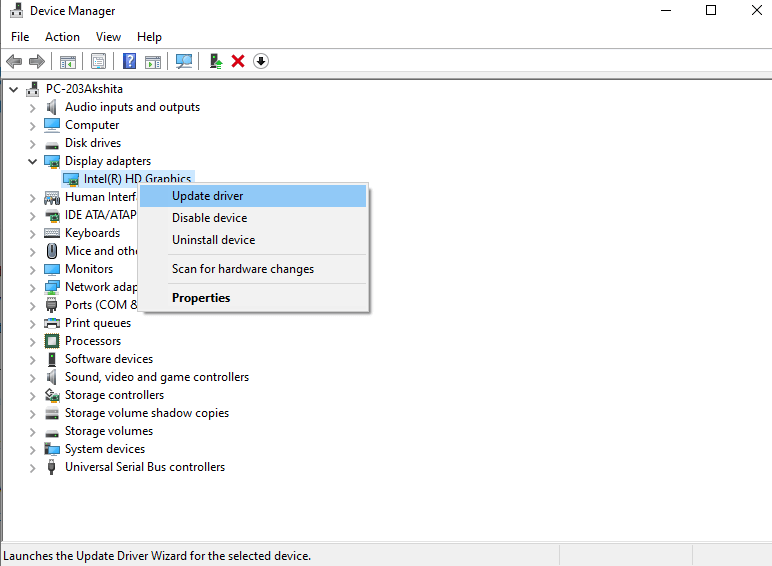 Update Display Drivers