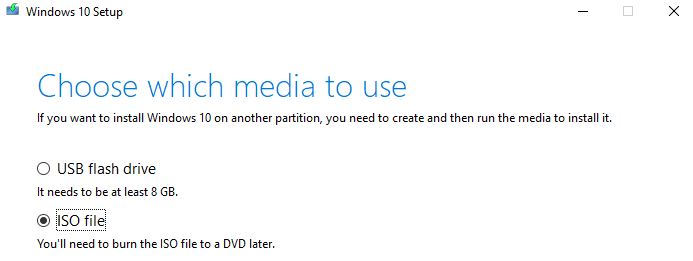 create ISO file