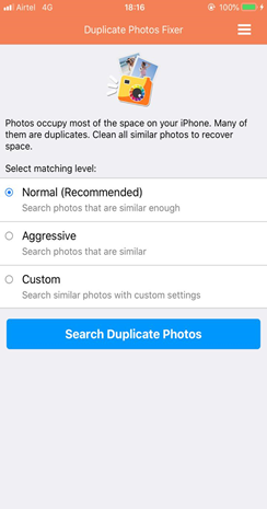 photo duplicate finder iphone
