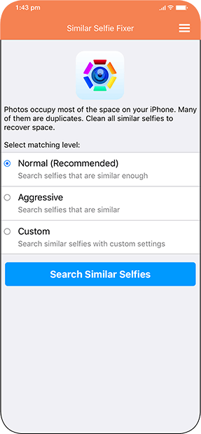 similar selfie fixer