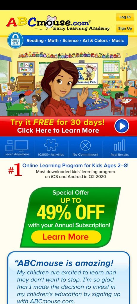 ABC Mouse App