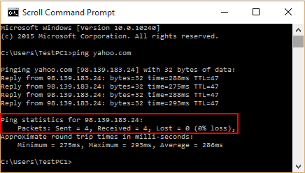 Check Internet Options on PCc