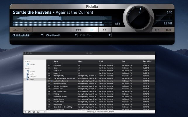 fidelia audio player