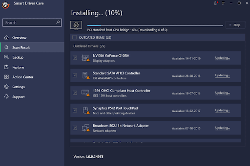 Installing