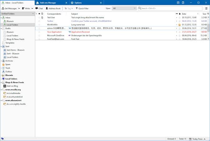 Mozilla Thunderbird