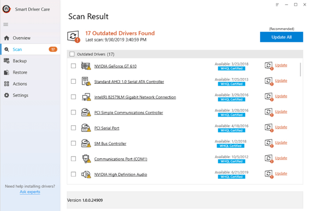 Update Your Display Device Driver