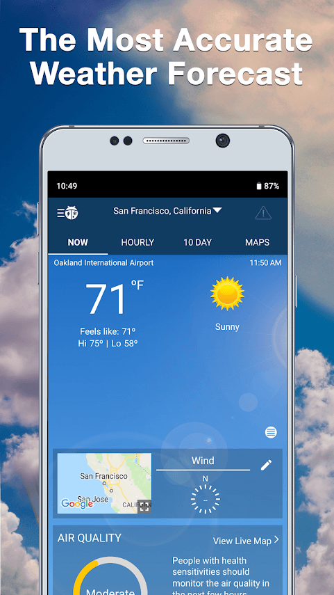 Weather by Weather Bug