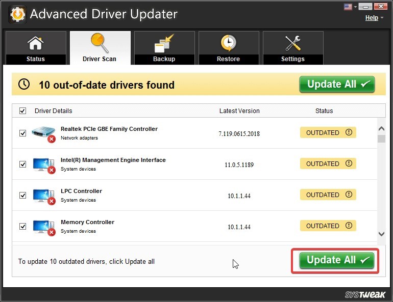 advanced driver updater