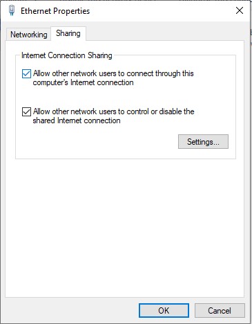 ethernet properties