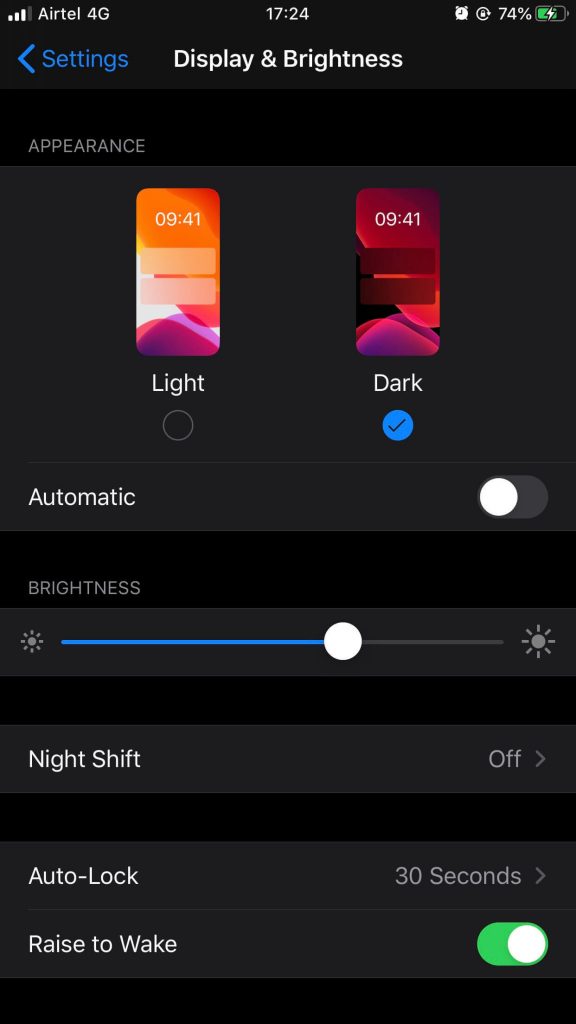 How To Turn On Dark Mode In IOS 13?