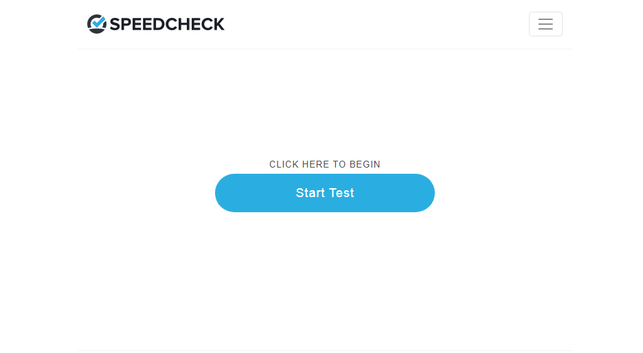 Speed Check