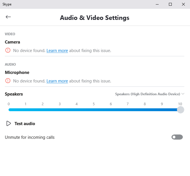 skype how to share audio and use mic