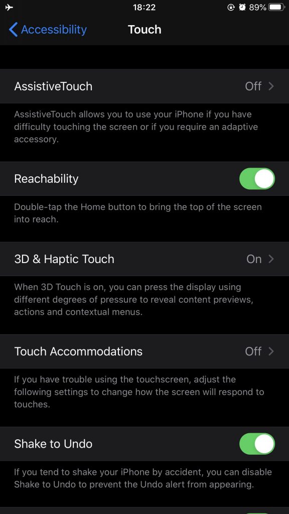 3d and haptic touch