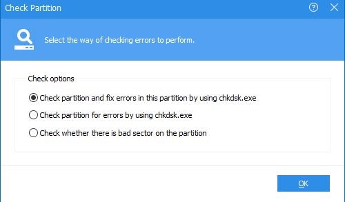 AOMEI Partition Assistant last step