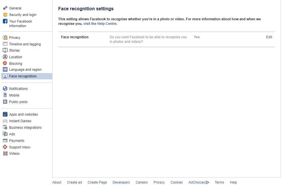Facial Recognition
