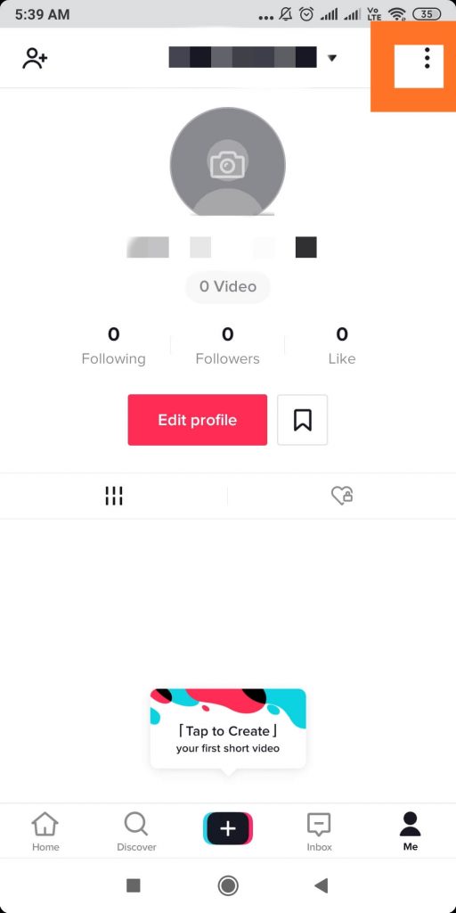 tiktok profile