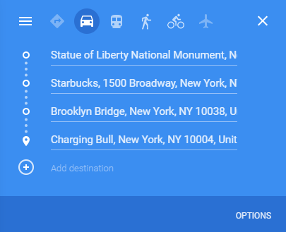 MULTIPLE location