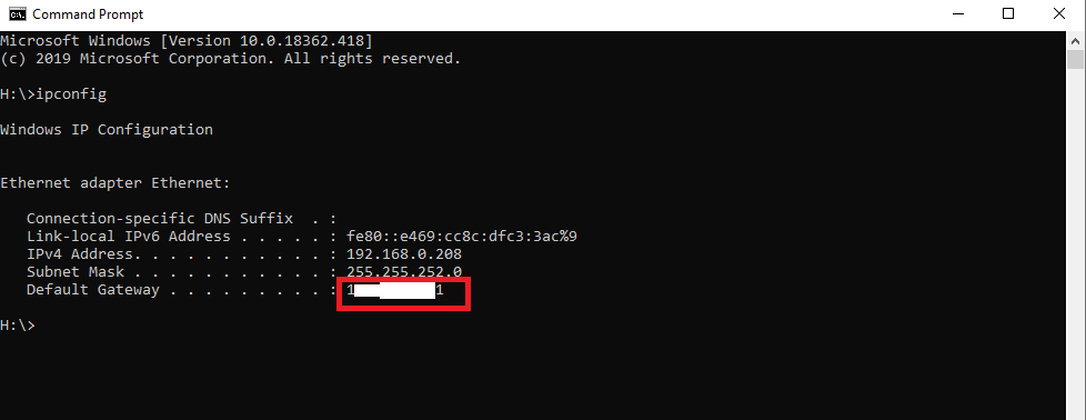 My IP Address
