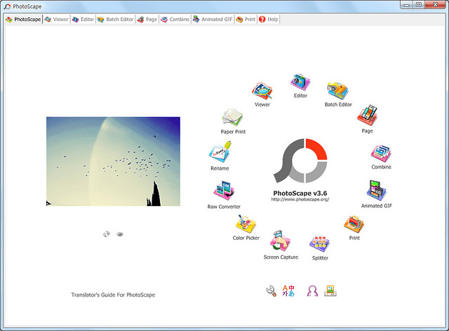 Photoscape - Picasa Substitute