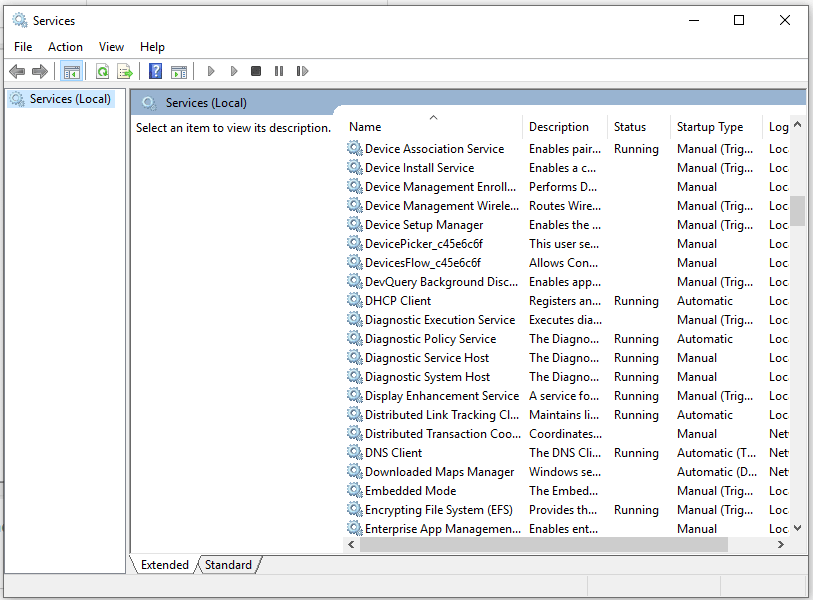 Reboot DNS Client
