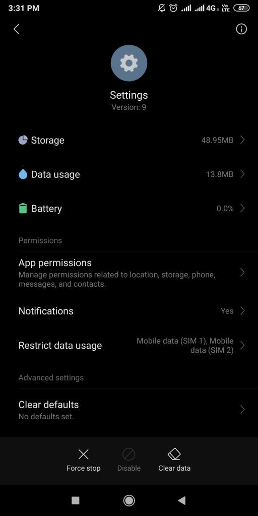 Android Developer mode 2